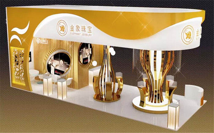 深圳珠寶展臺(tái)設(shè)計(jì)-金象