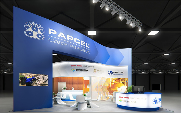 PAPCEL-廣州機械展展臺設計