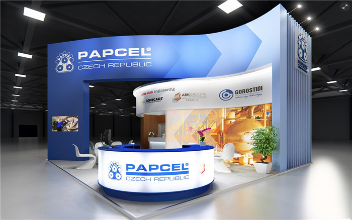 PAPCEL-廣州機械展展臺設計