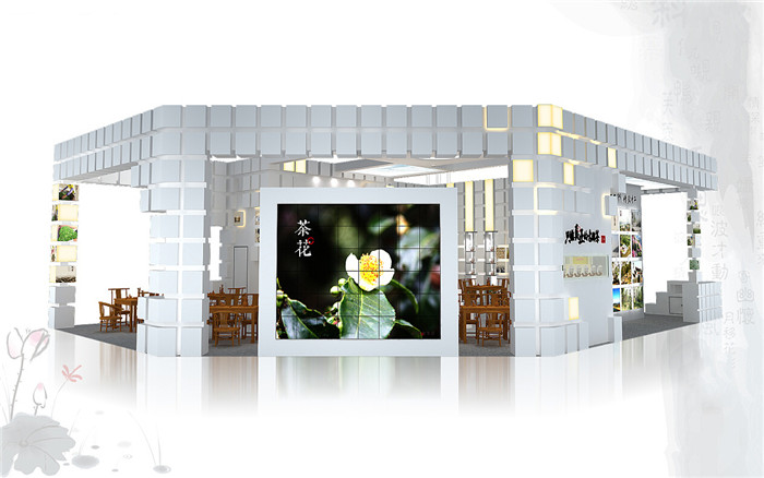 廣州茶博會(huì)展會(huì)搭建-雨林