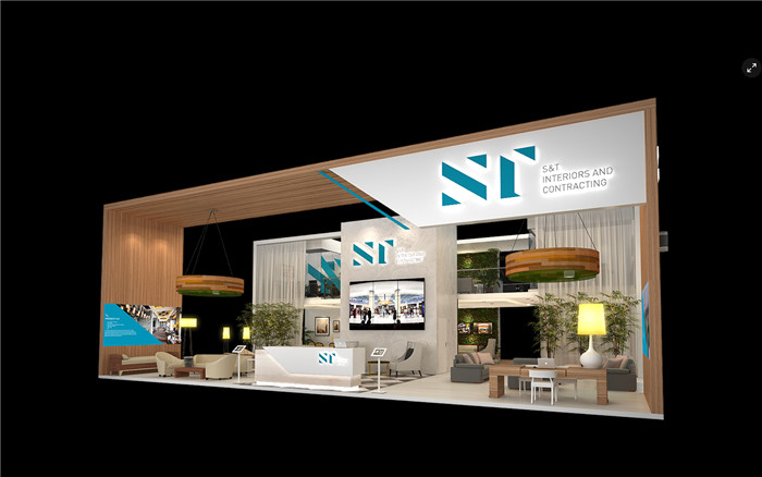 ST-廣州醫(yī)藥展展臺設(shè)計