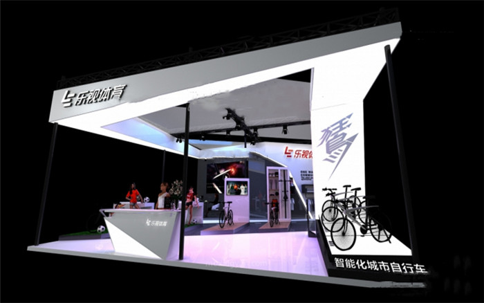 樂視體育-深圳體博會(huì)展臺(tái)設(shè)計(jì)