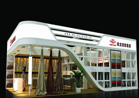 銘龍控股-廣州服裝展展臺(tái)設(shè)計(jì)