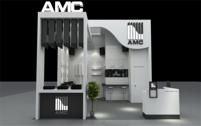 AMC-廣州燈光音響展展臺搭建