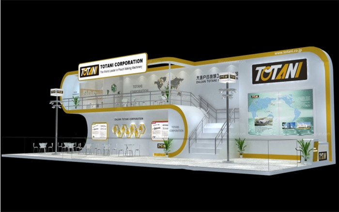 大連戶谷科研-廣州工業(yè)設(shè)置展臺(tái)設(shè)計(jì)