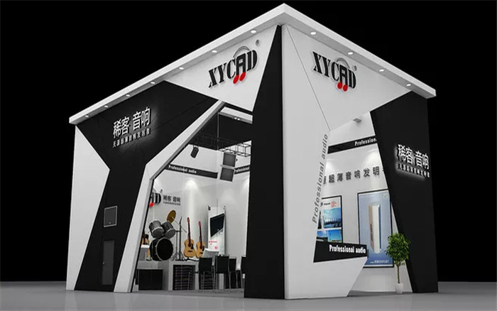 稀客-廣州音響展臺設計