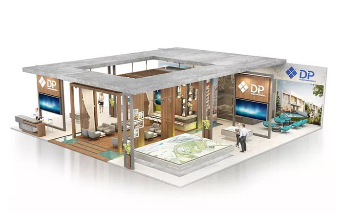 DP-廣州打印耗材展展臺(tái)設(shè)計(jì)