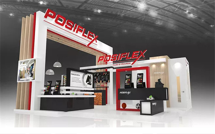 POSIFLEX-廣州燈光音響展展臺設計