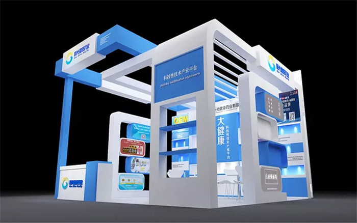 新光健康藥業(yè)-廣州醫(yī)藥展展臺設計