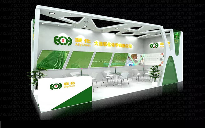 聯(lián)化-廣州涂料展展臺設(shè)計