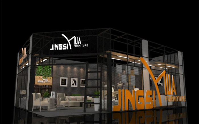 景斯華家具-廣州家具展展臺設(shè)計