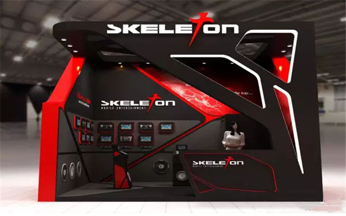skelefon-廣州燈光音響展展位設計
