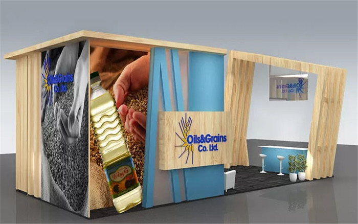 Oils&Grainsco-廣州生活用品展展臺設(shè)計
