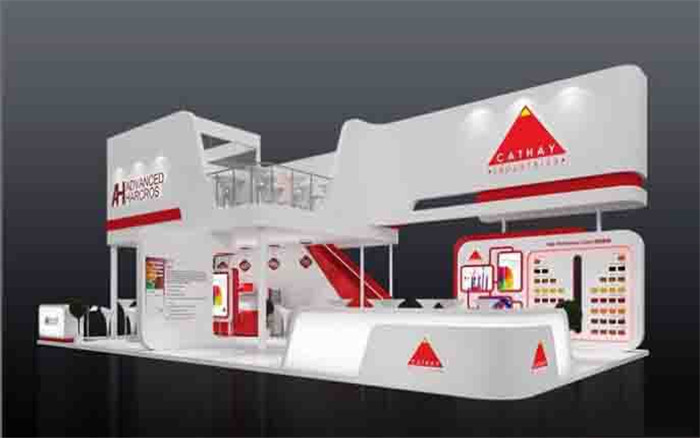 CATHAY-廣州涂料展展臺設(shè)計
