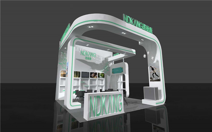 諾德康-廣州醫(yī)藥展展臺設計