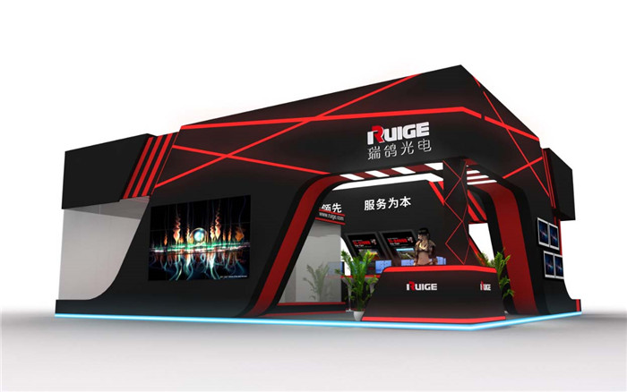 瑞鴿光電-廣州燈光音響展展臺搭建