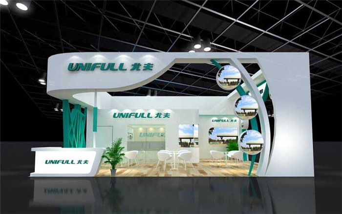 尤夫-廣州新能源展展臺(tái)設(shè)計(jì)