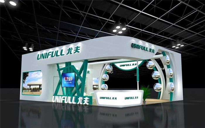 尤夫-廣州新能源展展臺(tái)設(shè)計(jì)