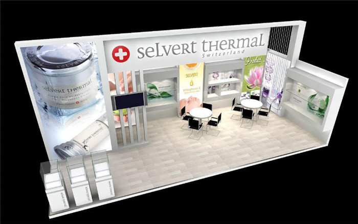 selvert thermal -廣州美博會(huì)展臺(tái)設(shè)計(jì)