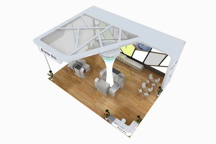 雷杜-深圳醫(yī)療機械展展臺設計