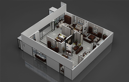 錦檀-廣州家具展展臺設(shè)計