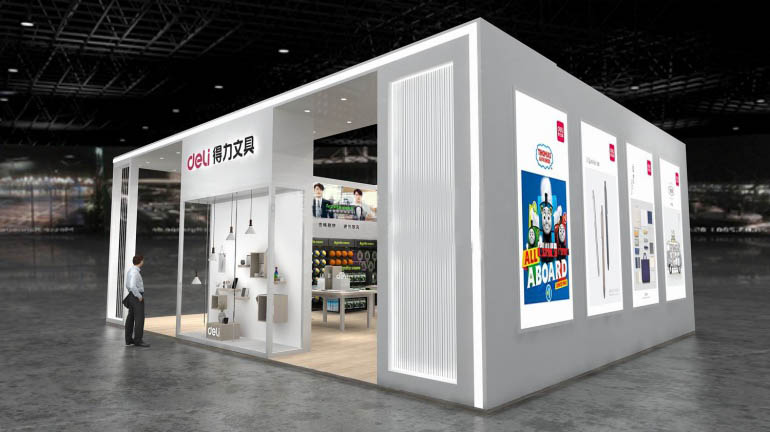 辦公用品展展位設(shè)計(jì)