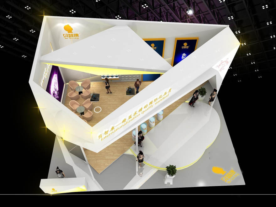 上海孕嬰童裝展展臺(tái)搭建