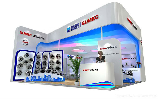 汽配展展臺設(shè)計