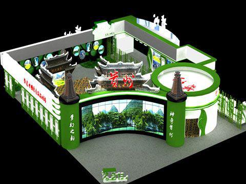 旅游展展臺設(shè)計