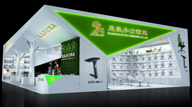 上海辦公用品展會搭建-晟豪