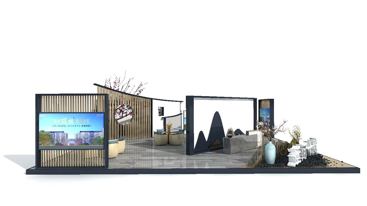 廣州房地產(chǎn)展會(huì)展臺(tái)設(shè)計(jì)