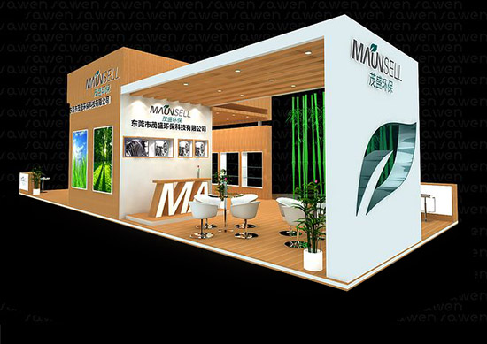 環(huán)保展臺(tái)展覽搭建