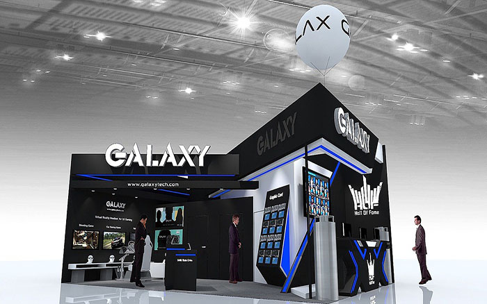 設(shè)計搭建展臺