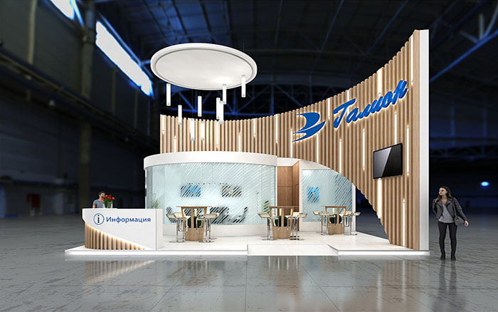 俄羅斯展臺(tái)搭建