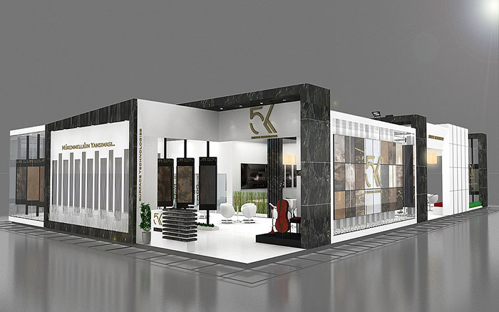 美國展會布置搭建