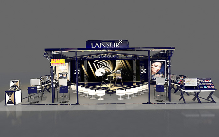 西安美博會(huì)展臺(tái)設(shè)計(jì)