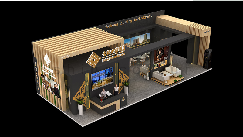 酒店用品展展會搭建