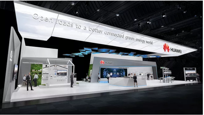 上海進(jìn)口博覽會(huì)展位裝修-HUAWEI