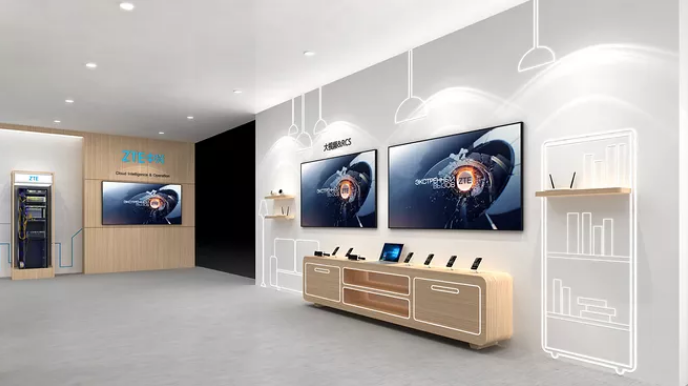 上海進口博覽會攤位裝修效果圖片