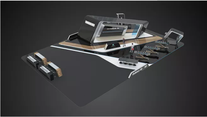 上海進(jìn)口博覽會展會裝修圖片