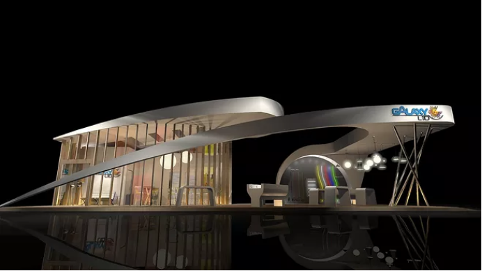 上海進口博覽會展覽裝修圖片