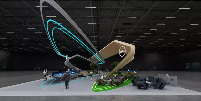 上海進(jìn)口博覽會(huì)會(huì)展裝修圖片