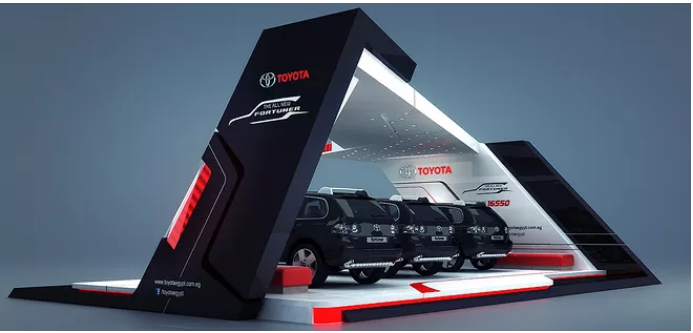 TOYOTA-上海汽配展展會設(shè)計