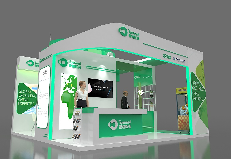 上海裝修設(shè)計(jì)展會(huì)-泰格醫(yī)療-醫(yī)療展臺(tái)搭建