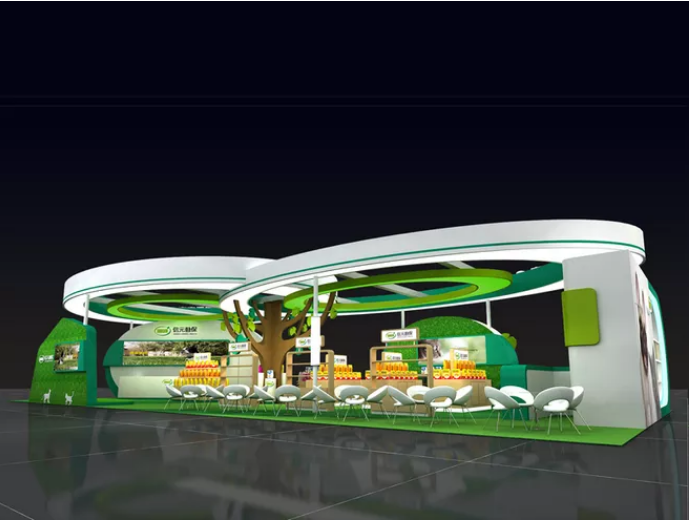 深圳設(shè)計展臺搭建-發(fā)育寶-寵物展臺展會布置