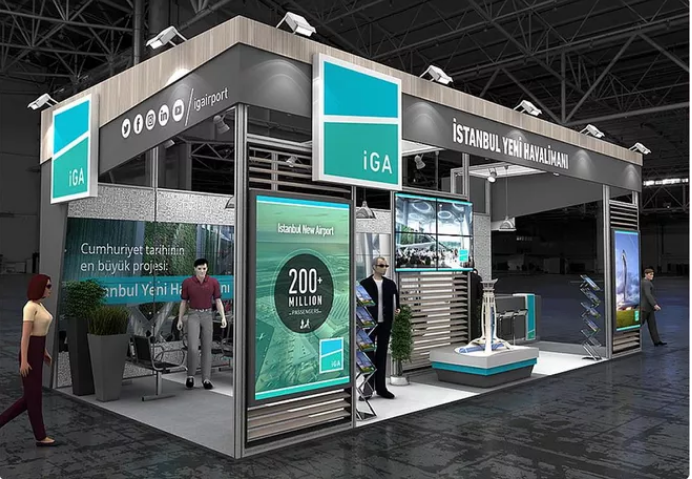 上海進(jìn)口博覽會(huì)展示設(shè)計(jì)圖片