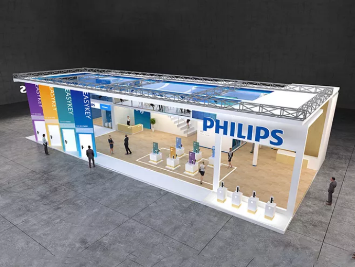 上海進口博覽會展廳搭建圖片