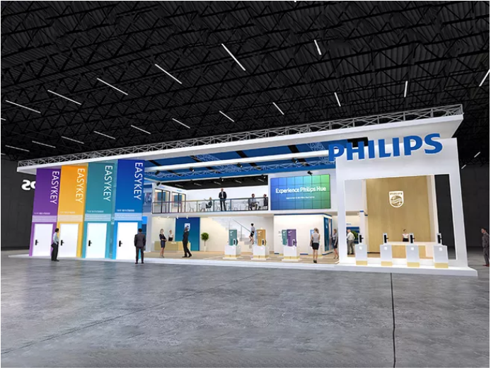 上海進口博覽會展廳搭建圖片