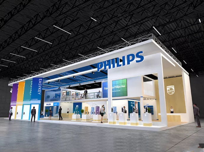 上海進口博覽會展廳搭建圖片