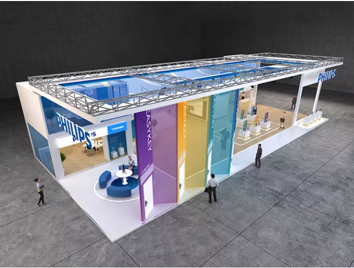 上海進口博覽會展廳搭建圖片